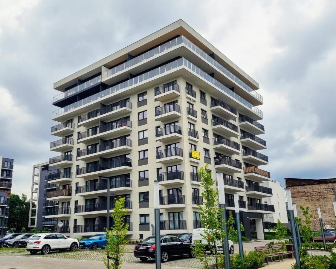 Apple Apartments - Gdanska Prywatne Miejsce Parkingowe Łódź Kültér fotó